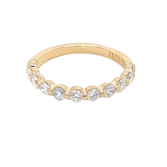 Elegant Distinction Diamond Band - 0.66ctw Lab Diamonds - 14kty
