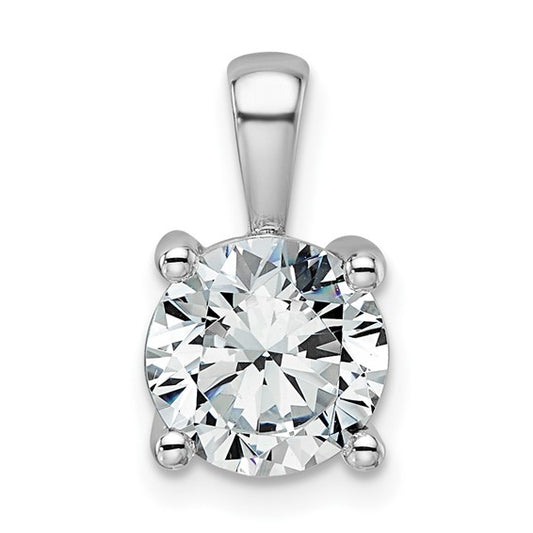 Classic 2 ct. Diamond Four Prong Setting Pendant