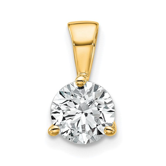 Classic 1 ct. Diamond Martini Setting Pendant