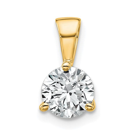 Classic 1 ct. Diamond Martini Setting Pendant