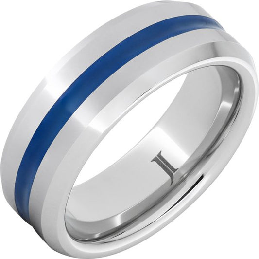 The Thin Blue Line – Serinium® Ring