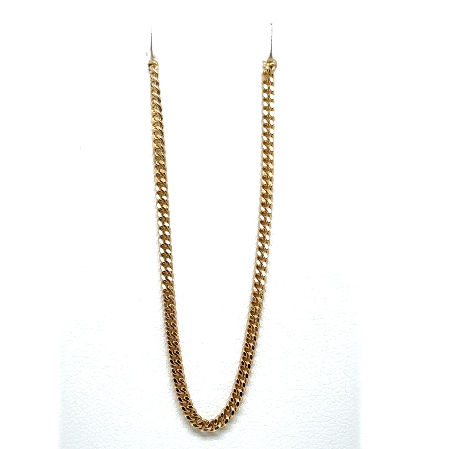 Solid Curb Chain 10kty 20" length 1.75mm 7.65g