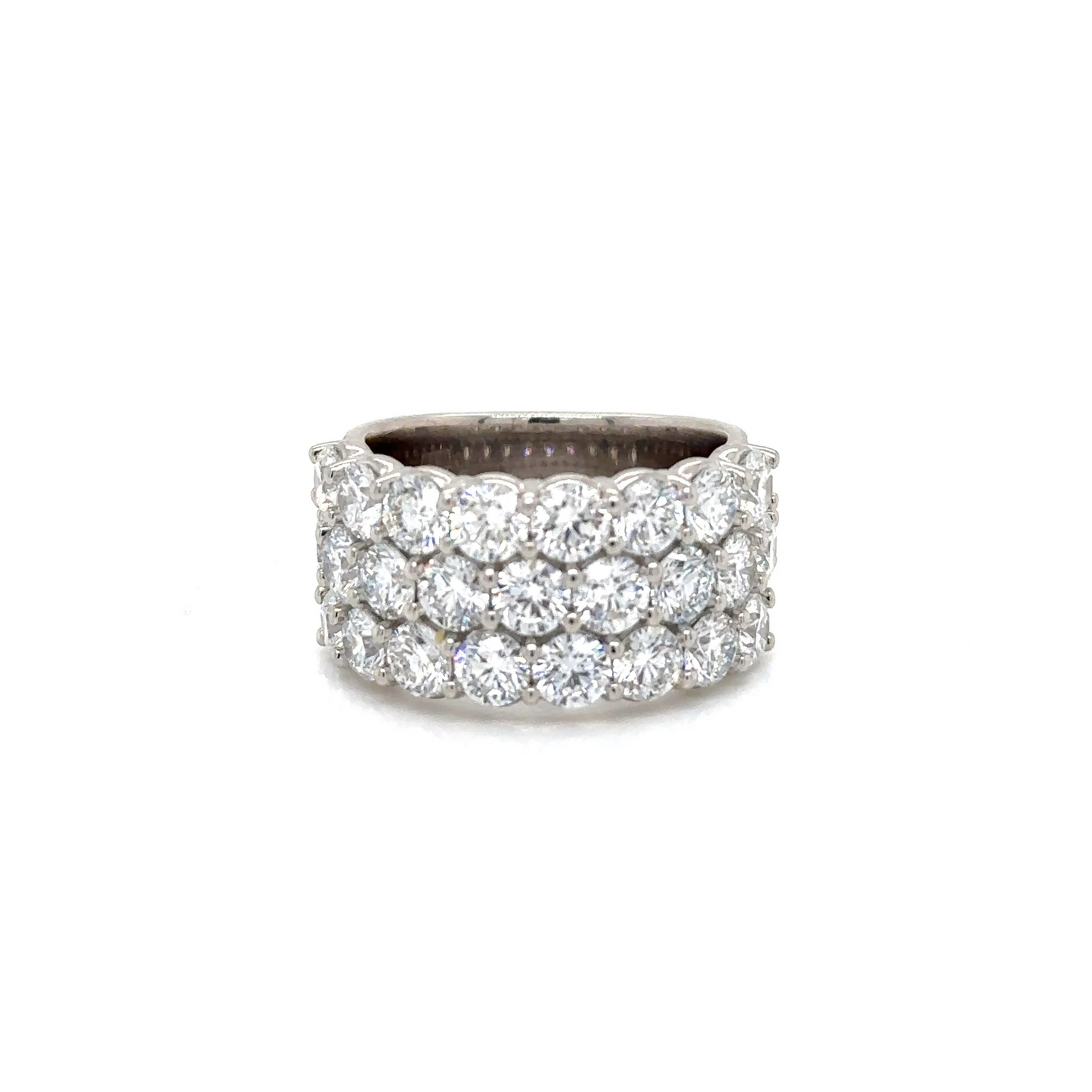 The Radiant Legacy Diamond Platinum Ring