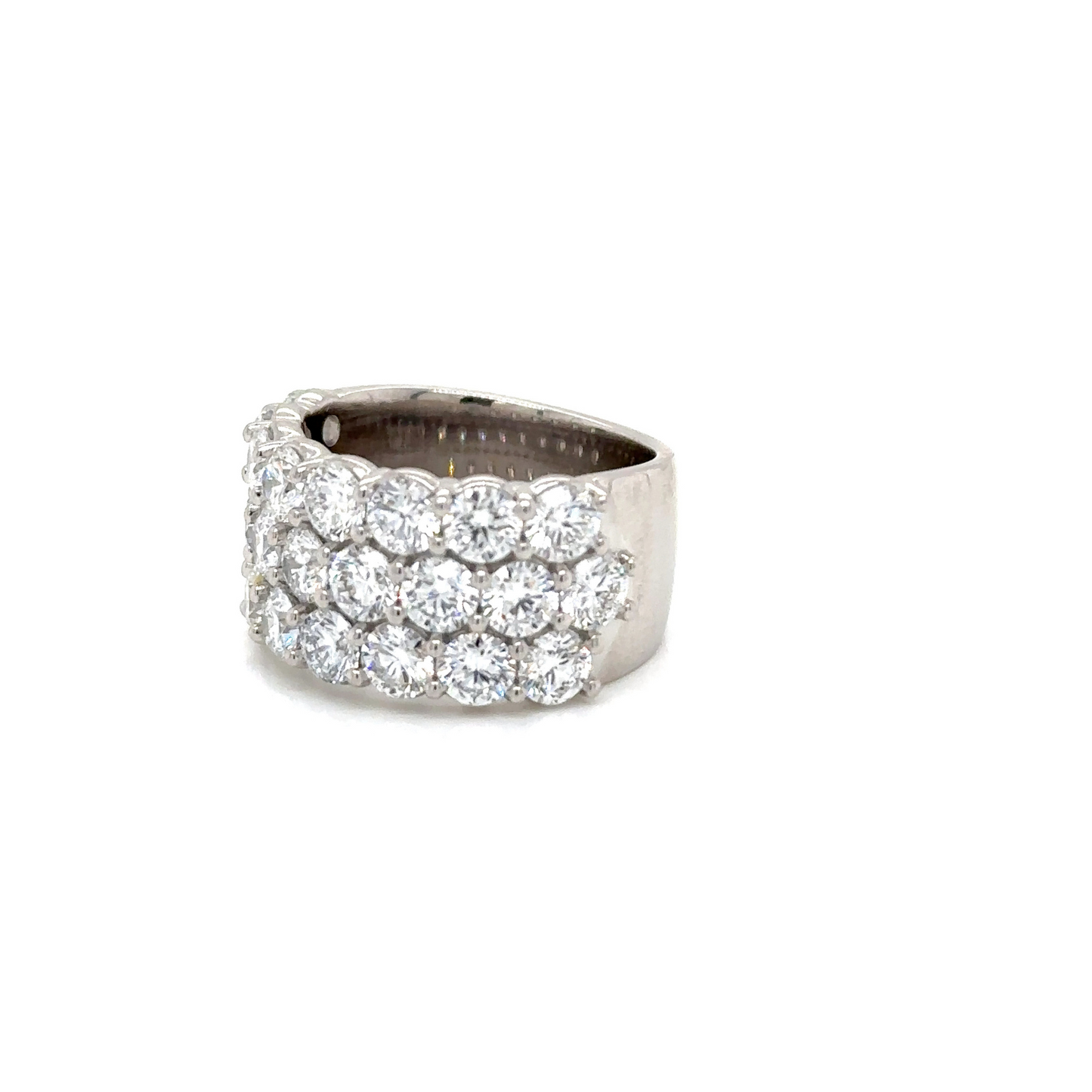 The Radiant Legacy Diamond Platinum Ring