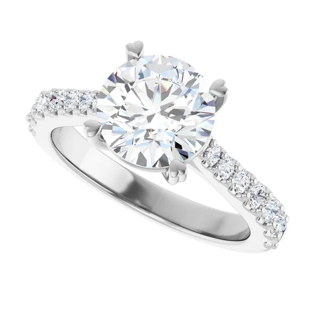 Evermore Engagement Ring - 2 ct - 14ktw