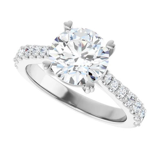 Evermore Engagement Ring - 2 ct - 14ktw