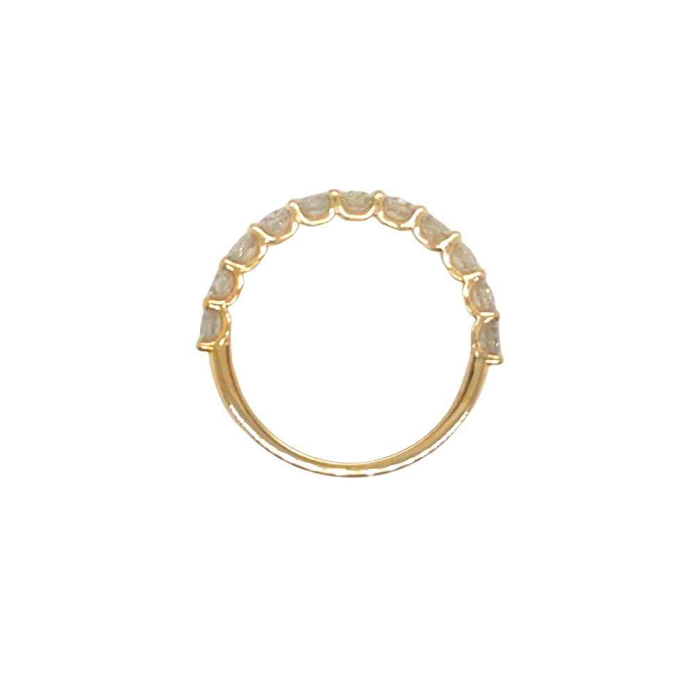 Faith, Hope & Love Diamond Band - 1 ctw 14kt - 2.8 mm Lab Diamonds