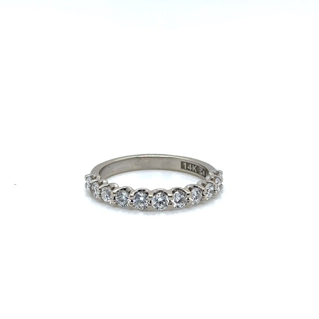 Faith, Hope & Love Diamond Band - 1 ctw 14kt - 2.8 mm Lab Diamonds