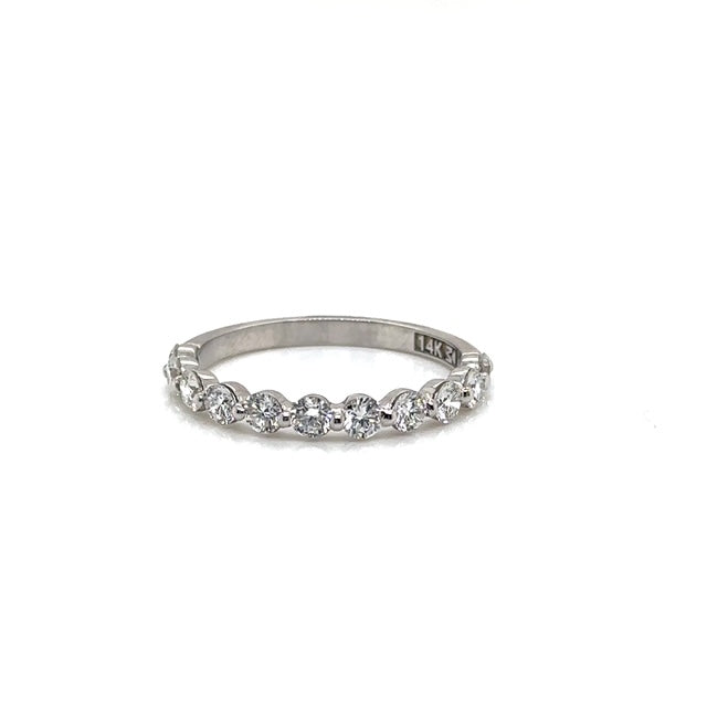 Elegant Distinction Diamond Band - 0.66ctw Lab Diamonds - 14kty
