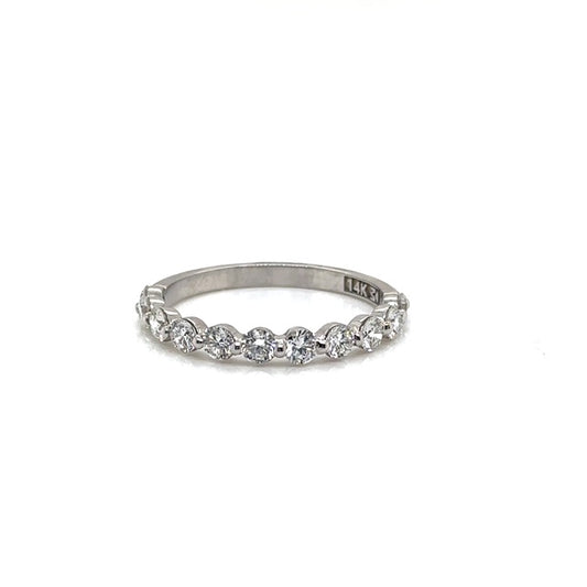 Elegant Distinction Diamond Band - 0.66ctw Lab Diamonds - 14kty