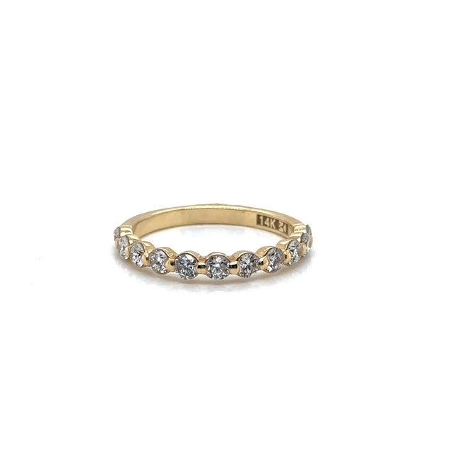 Elegant Distinction Diamond Band - 0.66ctw Lab Diamonds - 14kty