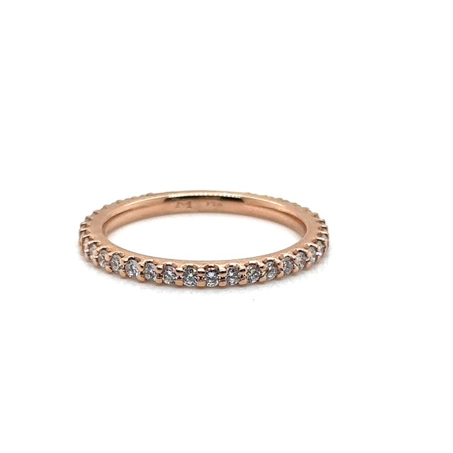 Stand By Me Diamond Band Ring  - 14kt