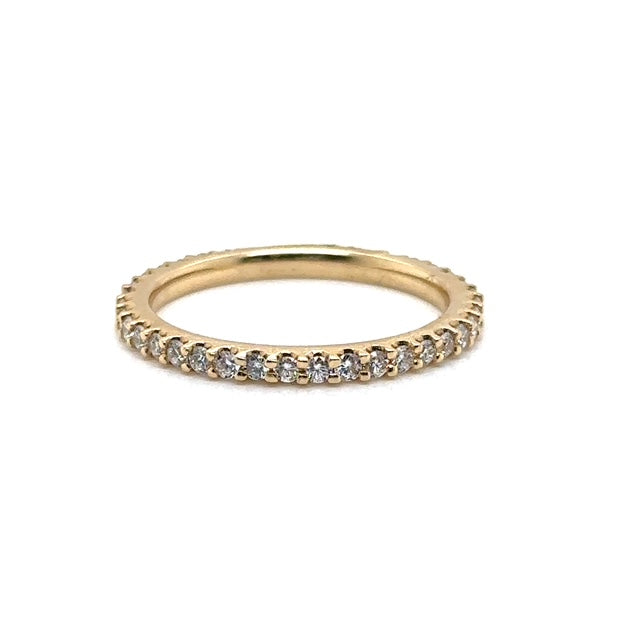 Stand By Me Diamond Band Ring  - 14kt