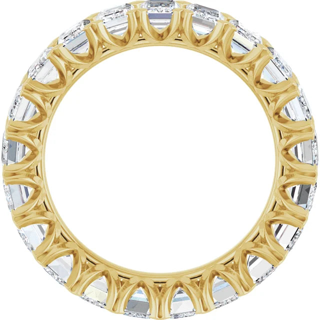 Emerald-Cut Lab-Grown Diamond Eternity Band - 5 1/3 CTW